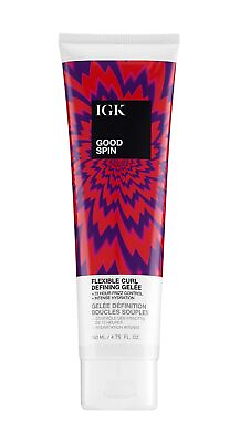 #ad IGK GOOD SPIN Flexible Curl Defining Gelee 4.75 oz $19.75