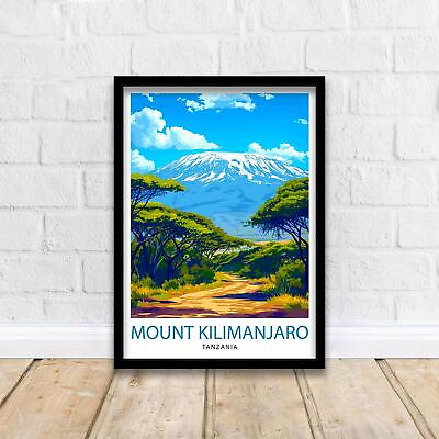 #ad Mount Kilimanjaro Print GBP 184.00