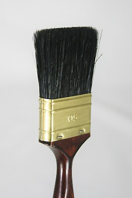 #ad 2 inch Professional Flat Paint Brush Made in Germany Black Bristle Mixture $23.99