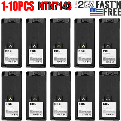 #ad 2500mAh NTN7143 NTN7144 Battery for MOTOROLA HT1000 MT2000 MTS2000 Lot $132.99