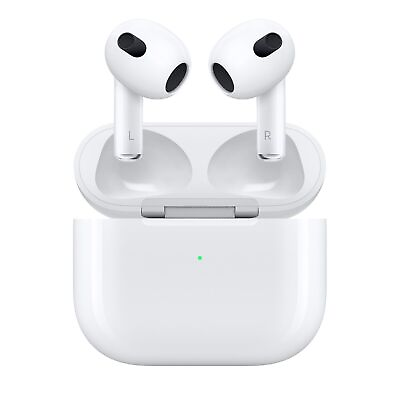 Apple AirPods 3rd Generation Bluetooth Wireless Earbuds Charging Case White $52.72