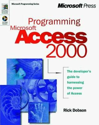 #ad Programming Microsoft Access 2000 With * by Dobson Rick $7.89