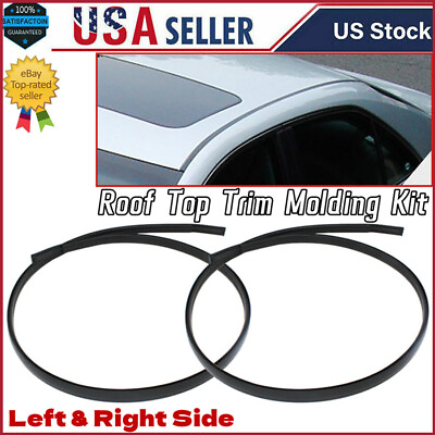 #ad 2x For Toyota Camry Roof Top Trim Molding Kit Left amp; Right Side Black 2007 2011 $19.99
