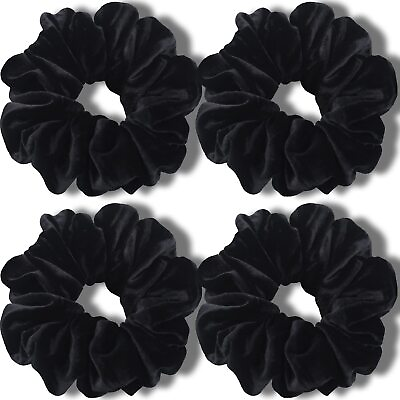 #ad Extra Large Scrunchies for Womens Thick Hair Premium Velvet Soft Jumbo Scrun $12.75