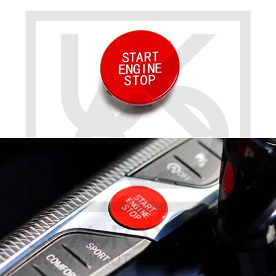 #ad BMW 1 2 3 4 8 Series Z4 Red Start Stop Button F40 F44 G42 G20 G26 G14 G16 G29 GBP 19.99