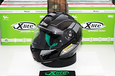 Modular Helmets X Lite X 1004 Ultra Carbon Charismatic N Com 13 Glossy Black $377.30