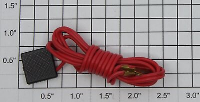 #ad #ad Bachmann 101 Red E Z Track Power Wire Cable with Plug with Terminals $4.00
