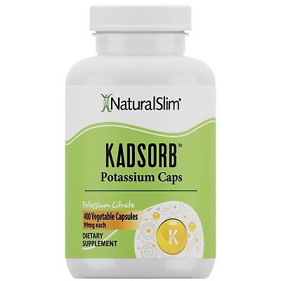 #ad NaturalSlim KADSORB Natural Potassium Citrate Capsules $31.76