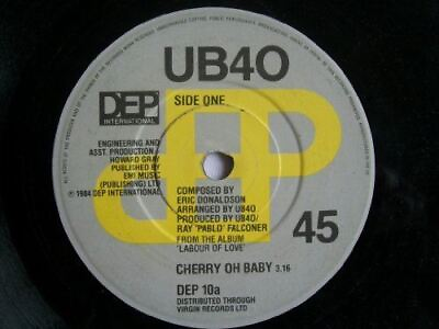 #ad UB40 Cherry Oh Baby 7quot; 45 Vinyl GBP 4.07