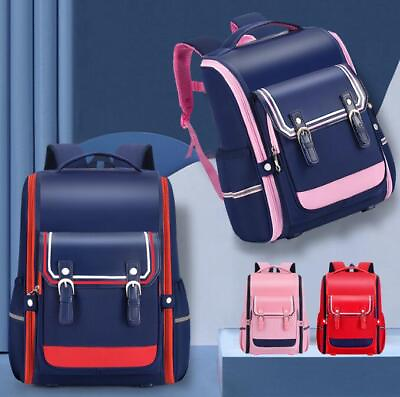 #ad New Kids Child Nylon Waterproof Student Backpack Boys Girls School Bag Rucksack $28.40
