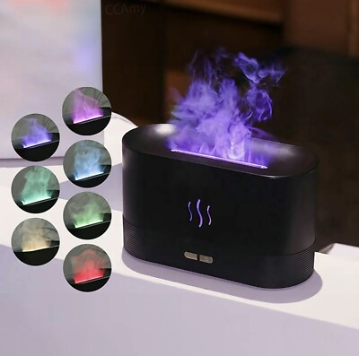 #ad Portable Air Humidifier Colorful LED Night Light USB Powered Aroma Diffuser $36.00