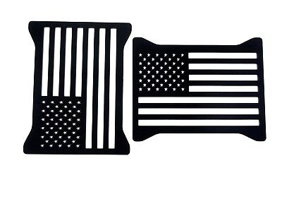 #ad American flag USA light covers fits 2018 21 jeep Wrangler JL with LED lights $28.00