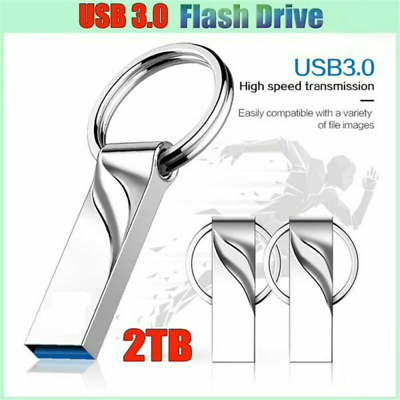 #ad USB3.0 Flash Drive 2TB High Speed Data Memory Storage Thumb Stick For Laptop PC $13.99