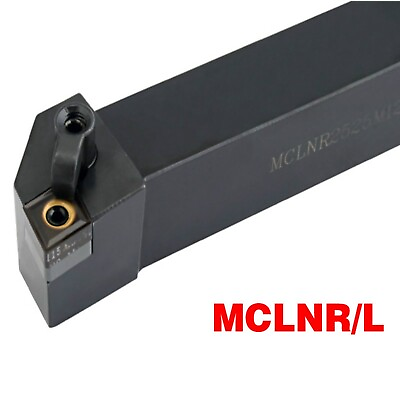 #ad MCLNR 1616H12 16*100mm Index External Lathe Turning Holder For CNMG1204 Inserts $26.51