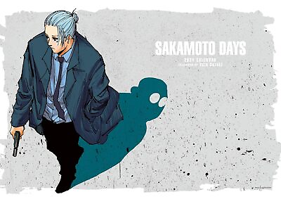 #ad SAKAMOTO DAYS Wall Comic Calendar 2024 Yuto Suzuki Shueisha Collection Japan $55.00
