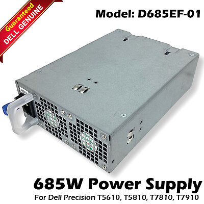 #ad Genuine Dell Precision T5810 T7810 T7910 Workstation 685W Power Supply CYP9P $32.00