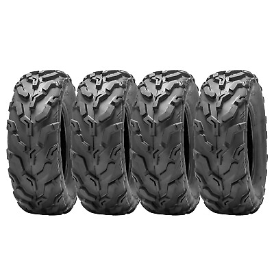 #ad Set Of 4 25x8 12 ATV Tires 6Ply Heavy Duty 25x8x12 UTV Mud All Terrain Replace $221.99
