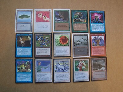 #ad lot #1 of 15 different Magic The Gathering cards very nice cards $11.95