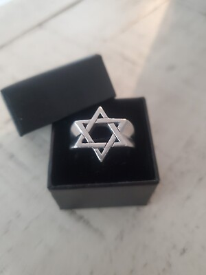 #ad Jewish Star of David Ring $15.00