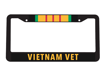#ad Vietnam Veteran US USA Military Vet America American Car License Plate Frame $10.95