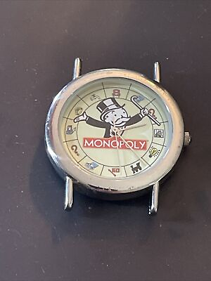 #ad Vintage Monopoly Game Watch Hasbro 2001 New battery Works Great $20.00
