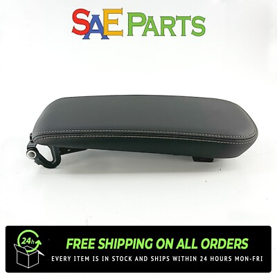 #ad NEW OEM 2014 2020 CHEVY IMPALA BLACK LEATHER CONSOLE LID ARMREST 84268957 $59.95