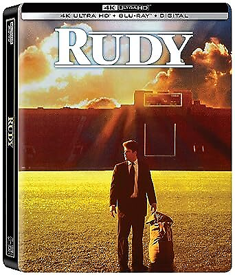 #ad New Steelbook Rudy UHD Blu ray Digital $22.99
