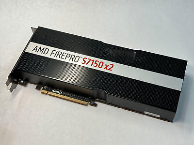 #ad AMD FirePro S7150 X2 16GB GDDR5 GPU Server Accelerator $57.99