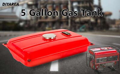 #ad #ad 5 Gallon Generator Gas Tank USA Stock Universal Fit Fuel Filter $64.16