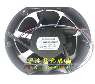 #ad 1PC Delta Cooling Fan AHB1548GHG F06 48V 1.82A 3 wires 172*150*51mm $58.95