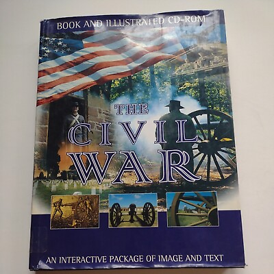 #ad 1998 DAVID E. ROTH quot;THE CIVIL WARquot; INTERACTIVE PACKAGE BOOK AND CD ROM. $23.73