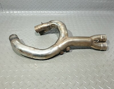 #ad Honda VFR 800 Fi 1998 2001 RC46 Centre Exhaust Joint Header Manifold Pipe GBP 69.99