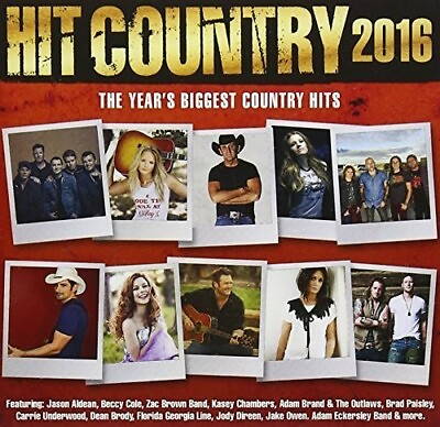 #ad VARIOUS ARTISTS HIT COUNTRY 2016 NEW CD $15.02