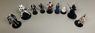 #ad Disney Store Star Wars Figurines Set PVC Figures Lot of 9 $19.00