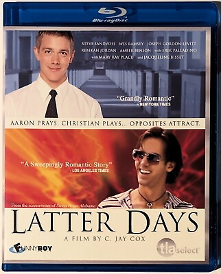 #ad Latter Days 2003 Blu ray Rare OOP Out Of Print LGBTQ REGION FREE AU $95.00