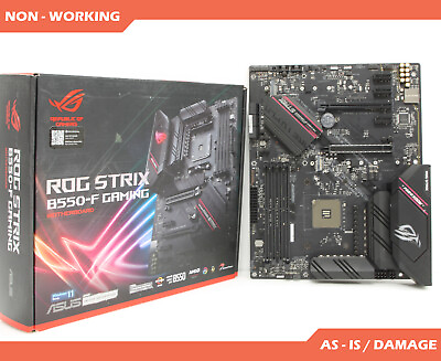 #ad ASUS ROG Strix B550 F Gaming AMD AM4 ATX Gaming Motherboard A03 *FOR PARTS * $34.95