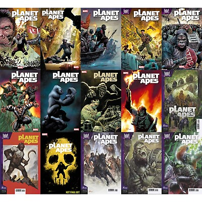 #ad Planet of the Apes 2023 1 2 3 4 5 Variants Marvel FULL RUN COVER SELECT $4.88