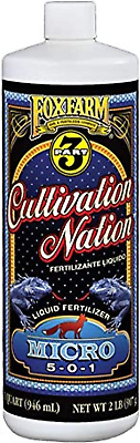 #ad FX14820 Cultivation Nation Micro 32 Oz. 1 Quart $13.95