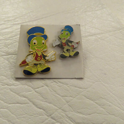 #ad Disney Jiminy Cricket 2 pin Mini Pin $24.99