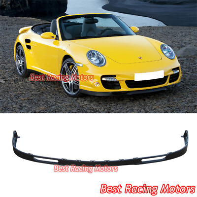 #ad For 2007 2013 Porsche 911 Turbo OE Style Front Bumper Lip Urethane $137.99