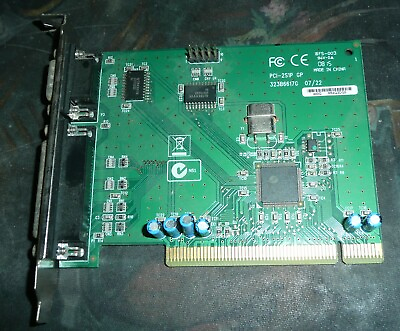 HP Parallel and Serial Port PCI Card 321722 001 PCI 2S1P $11.86