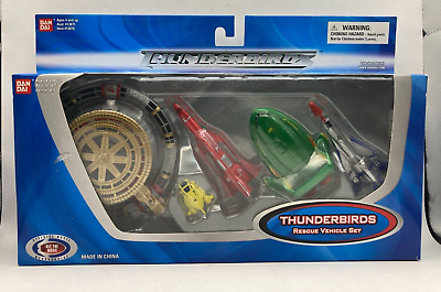 #ad Thunderbirds Rescue Vehicle Set BANDAI 2004 $29.99