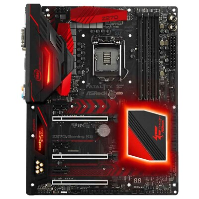 #ad For Asrock Fatal1ty Z270 Gaming K6 Motherboard Z270 DDR4 dual M.2 ATX 64GB $115.00