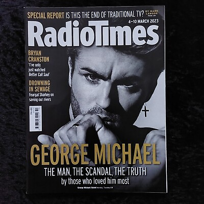 #ad GEORGE MICHAEL RARE UK Radio Times Magazine MAR 2023 GBP 9.95