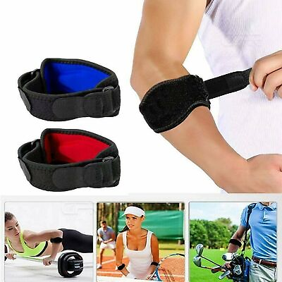 #ad #ad Tennis Elbow Brace Support Arthritis Tendonitis Golfer Arm Joint Pain Band Strap $5.29