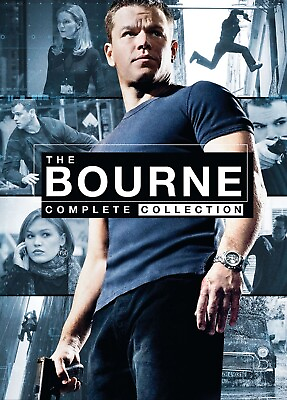 #ad Bourne The Ultimate 5 movie Collection DVD Matt Damon NEW Free shipping US $14.79