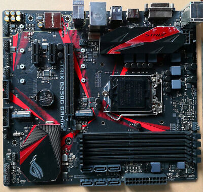 #ad FOR ASUS STRIX B250G GAMING Motherboard DDR4 64G LGA1151 Dual M.2 HDMI DVI M ATX $132.29