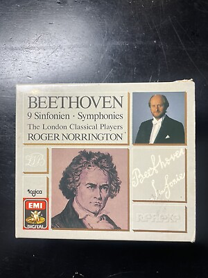#ad Beethoven: Symphonies 1 9 Music CD The London Classical Players Roger Norrington $15.00