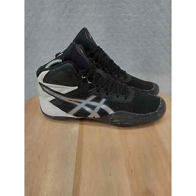 #ad Asics Sneakers 7 Men#x27;s Matflex Wrestling Shoes Lace Up Sportswear Black 1081A021 $19.08