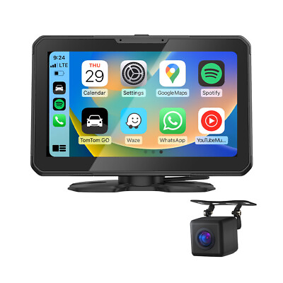 #ad Eonon P3 Wireless CarPlay Android Auto 7quot;IPS Car Stereo Radio GPS Nav AUX USB SD $100.65
